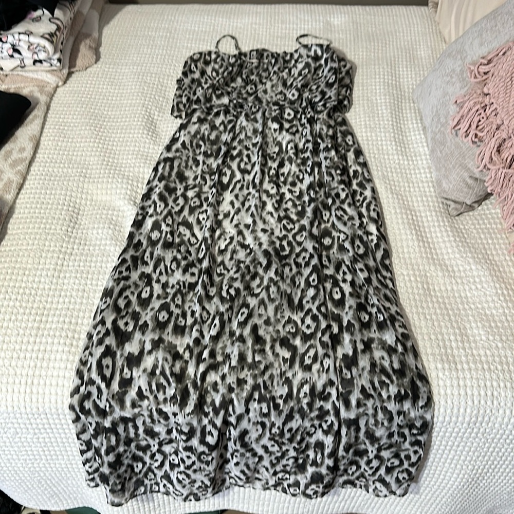 Long spaghetti strap dress